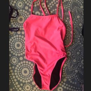 Jolyn one piece tie back bathing suit